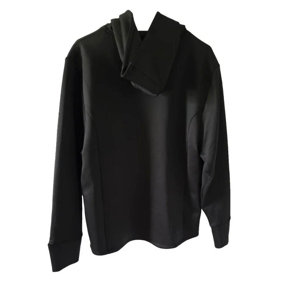 Constant Mountain Black Full Zip Hooded Jacket Performance Men's M (Unisex fit)